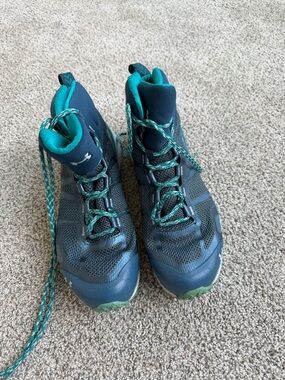 Under Armour Teal & Navy Hiking Boots